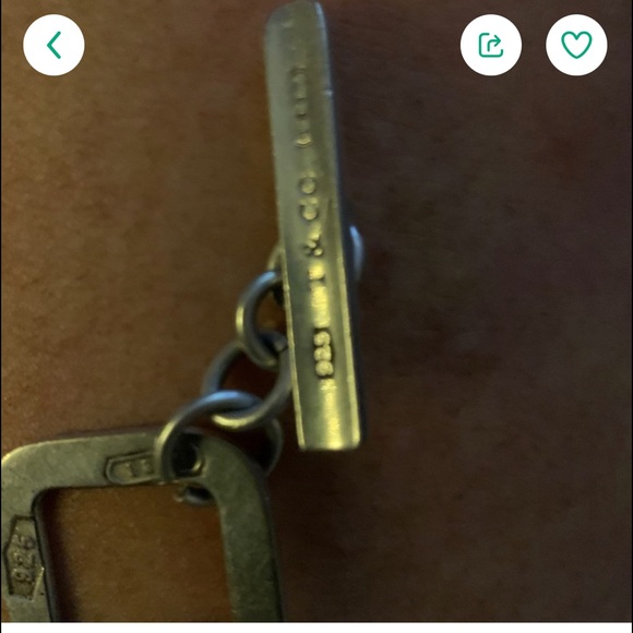 1837 tiffany and company toggle square bracelet - Picture 4 of 5